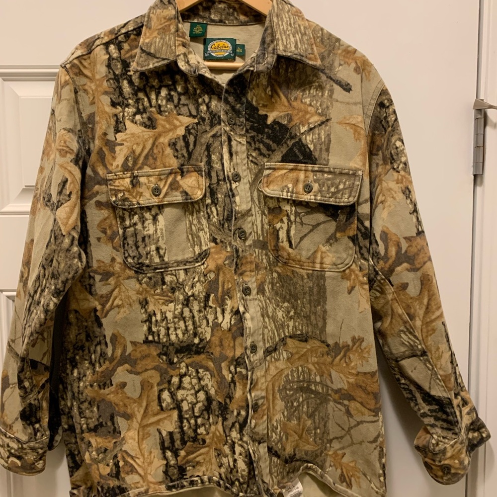 Vintage Cabelas Lightweight Shirt Jacket. Men’s L.